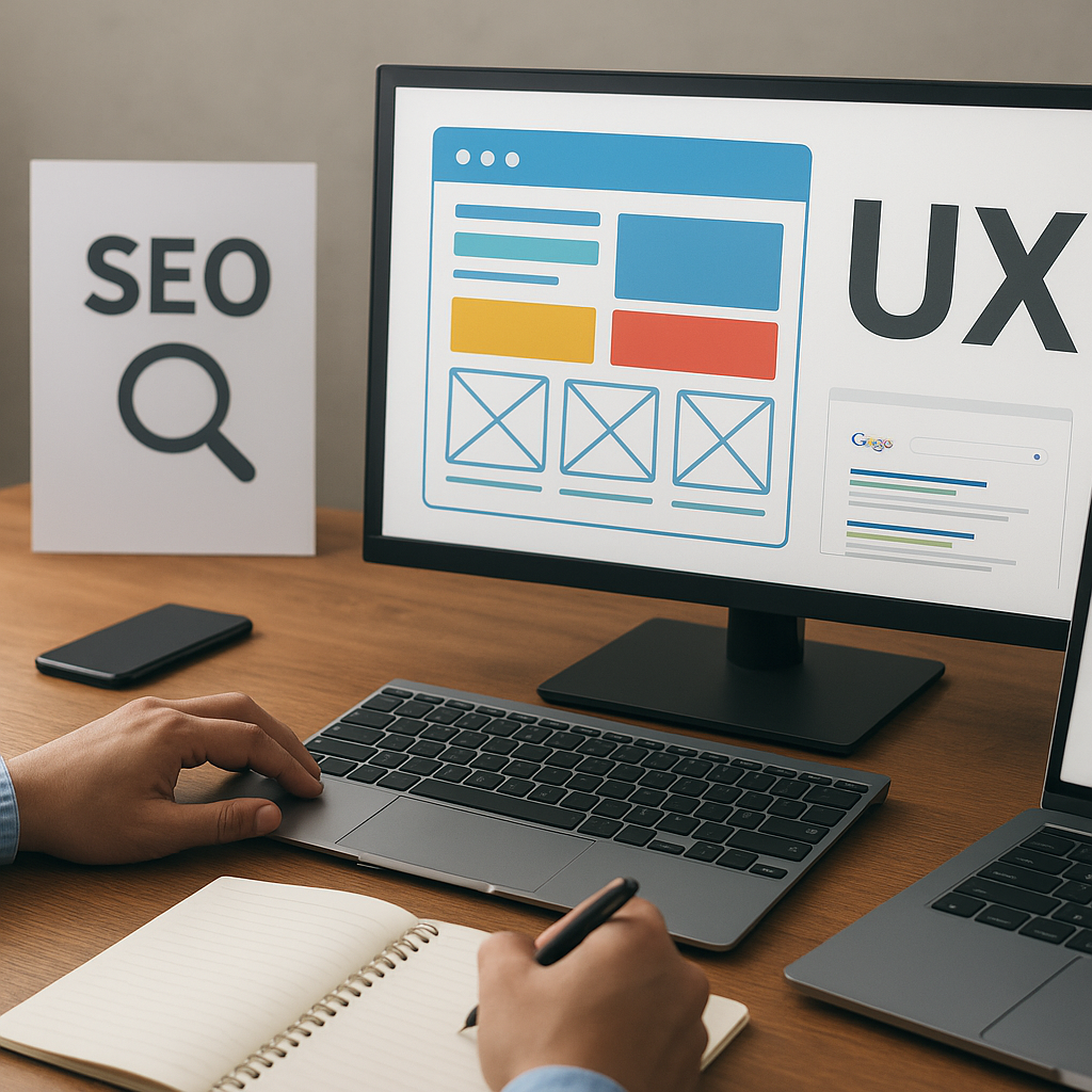 UX a SEO – jak użyteczność wpływa na widoczność w Google