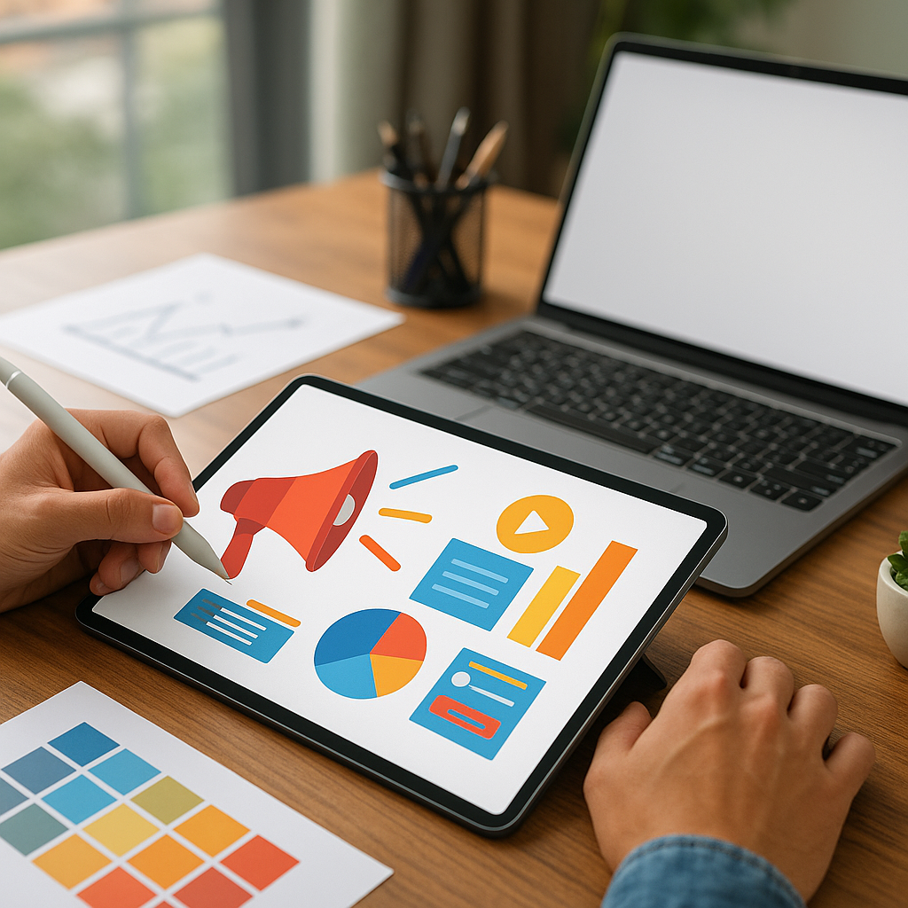 Jak tworzyć atrakcyjne grafiki do kampanii marketingowych