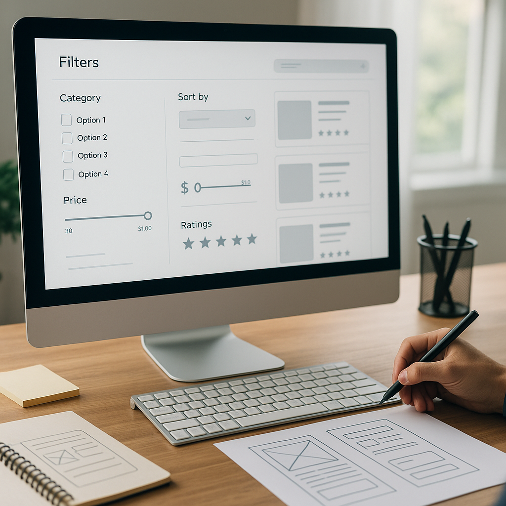 Jak projektować filtry i sortowanie produktów