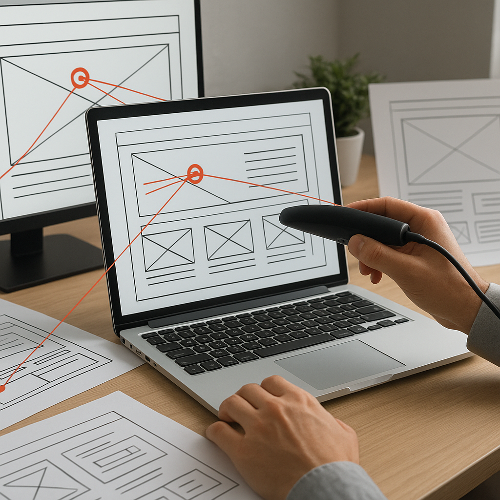 Jak wykorzystać eye-tracking w projektowaniu UX