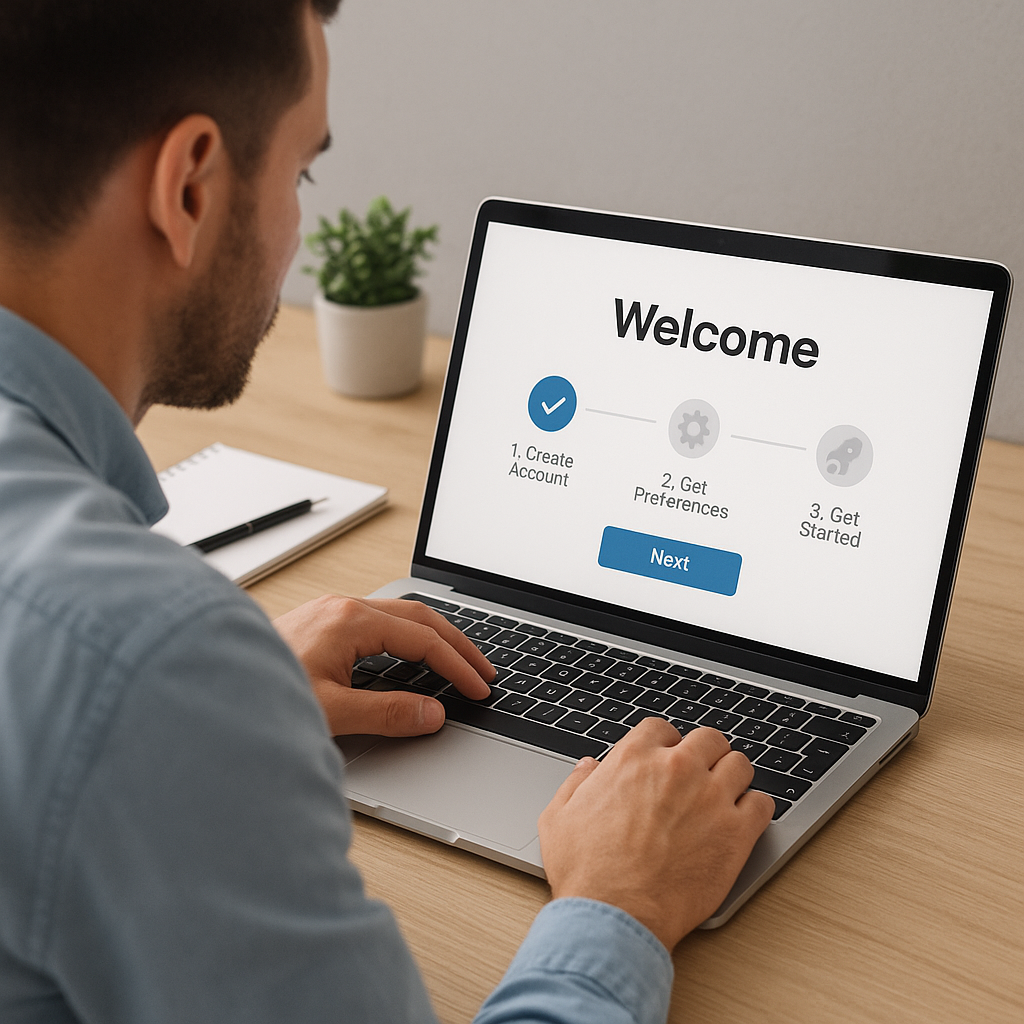 Onboarding użytkownika na stronie – dobre praktyki
