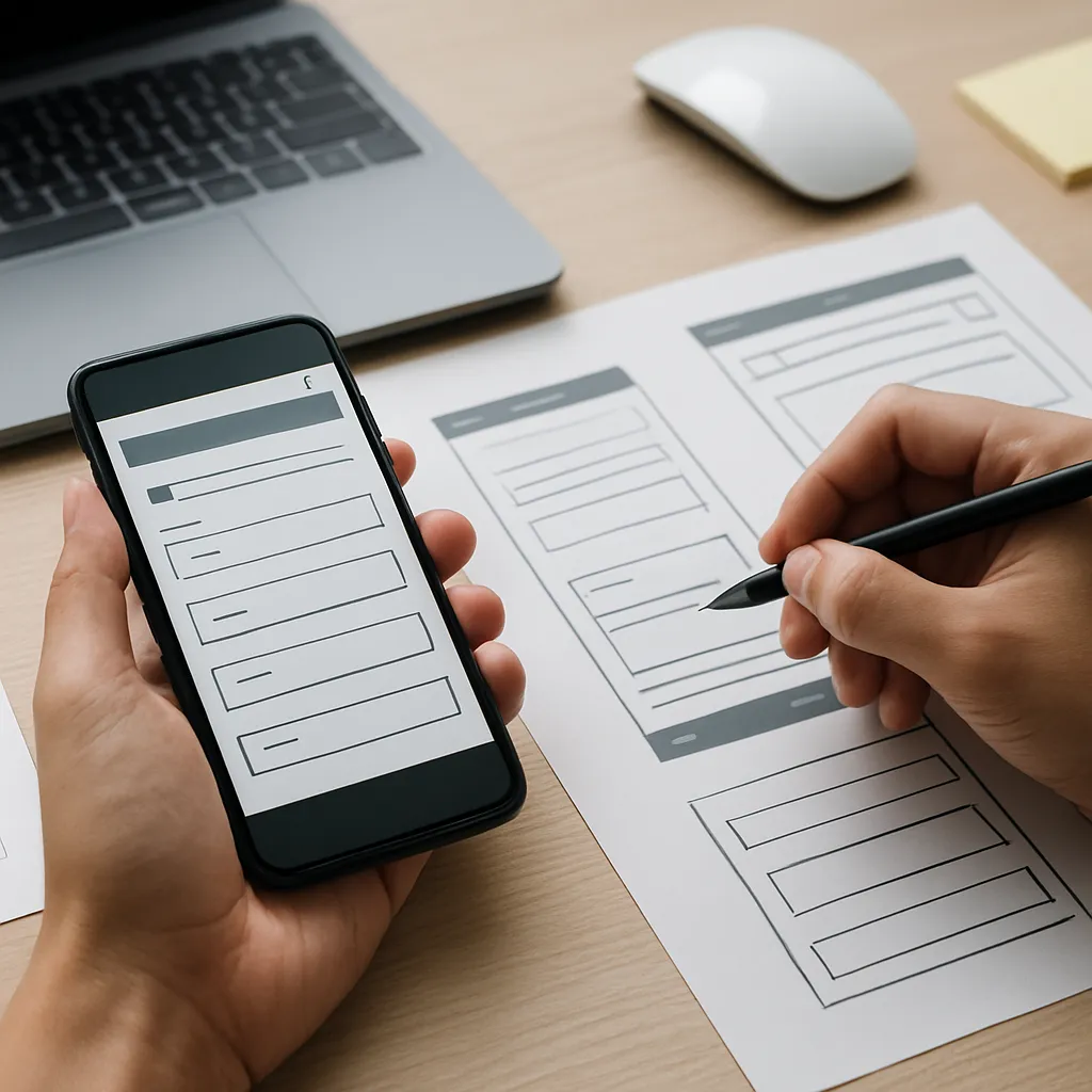 Projektowanie UI dla historii zamówień użytkownika