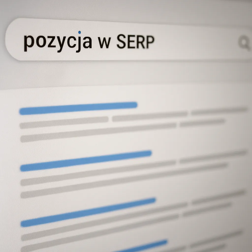 Pozycja w SERP
