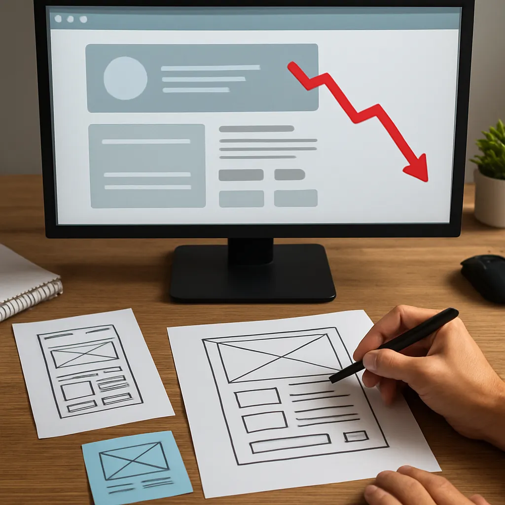 Projektowanie UI dla stron z wysokim bounce rate