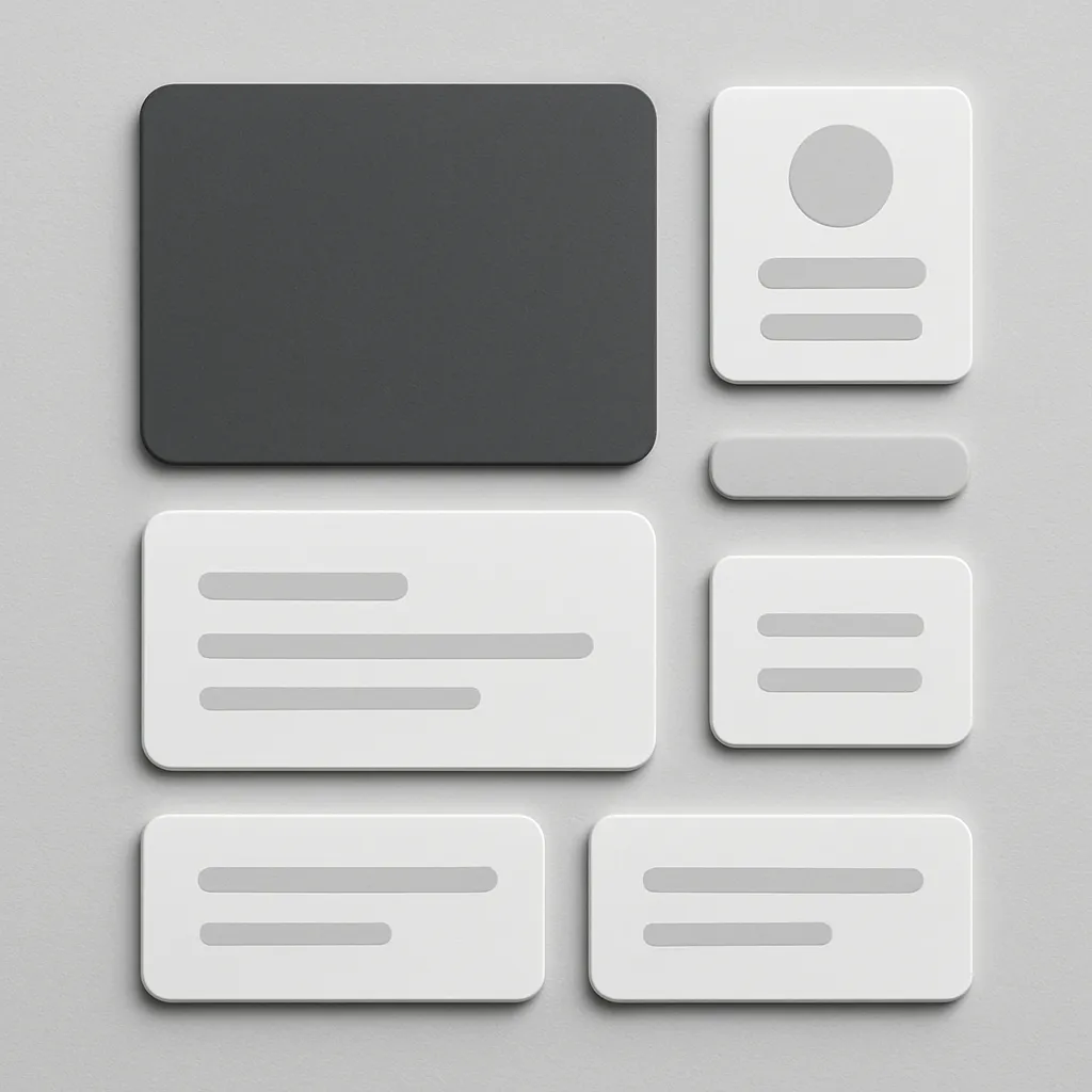 Rola kontrastu i skali w hierarchii UI