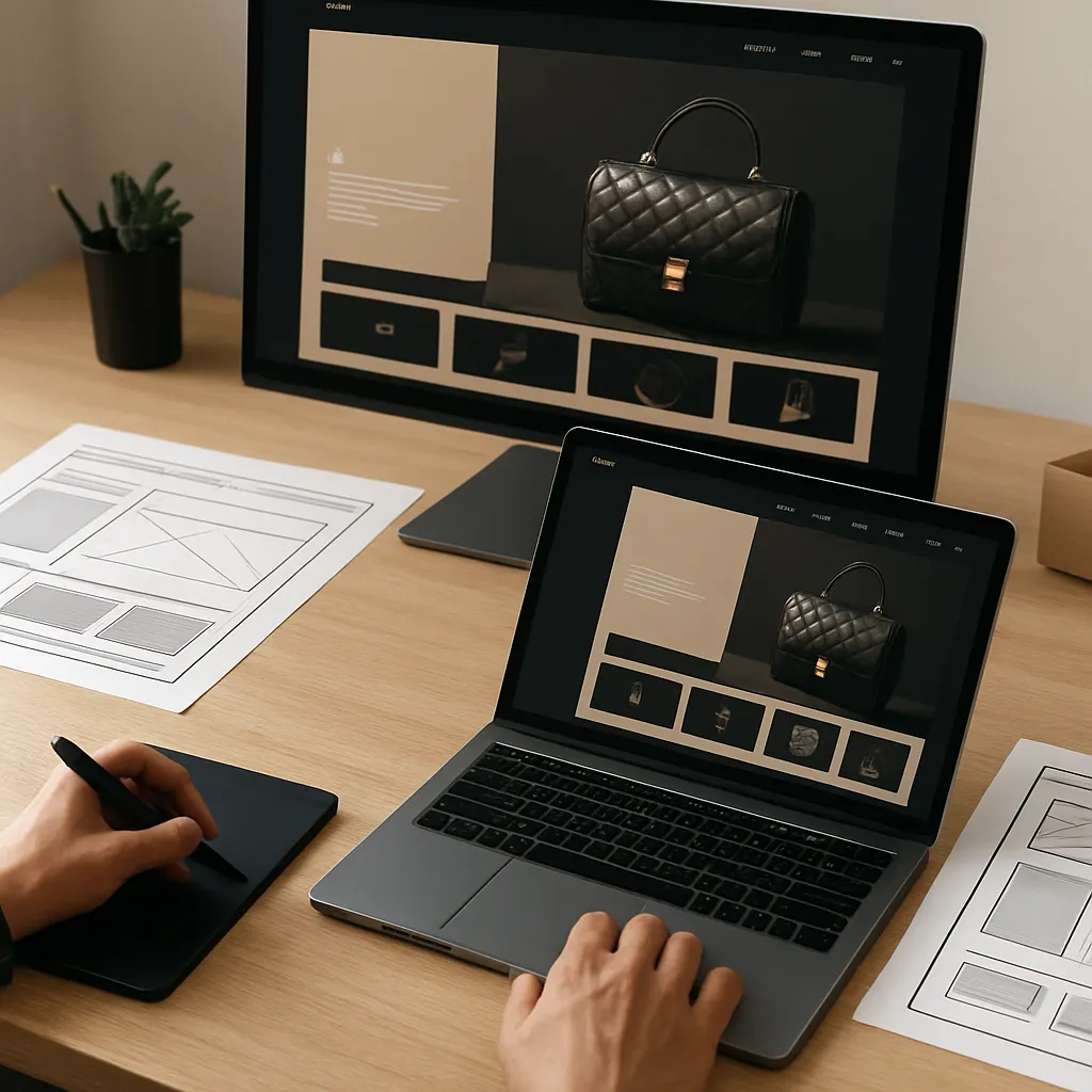 Projektowanie UI dla sklepów z produktami luksusowymi