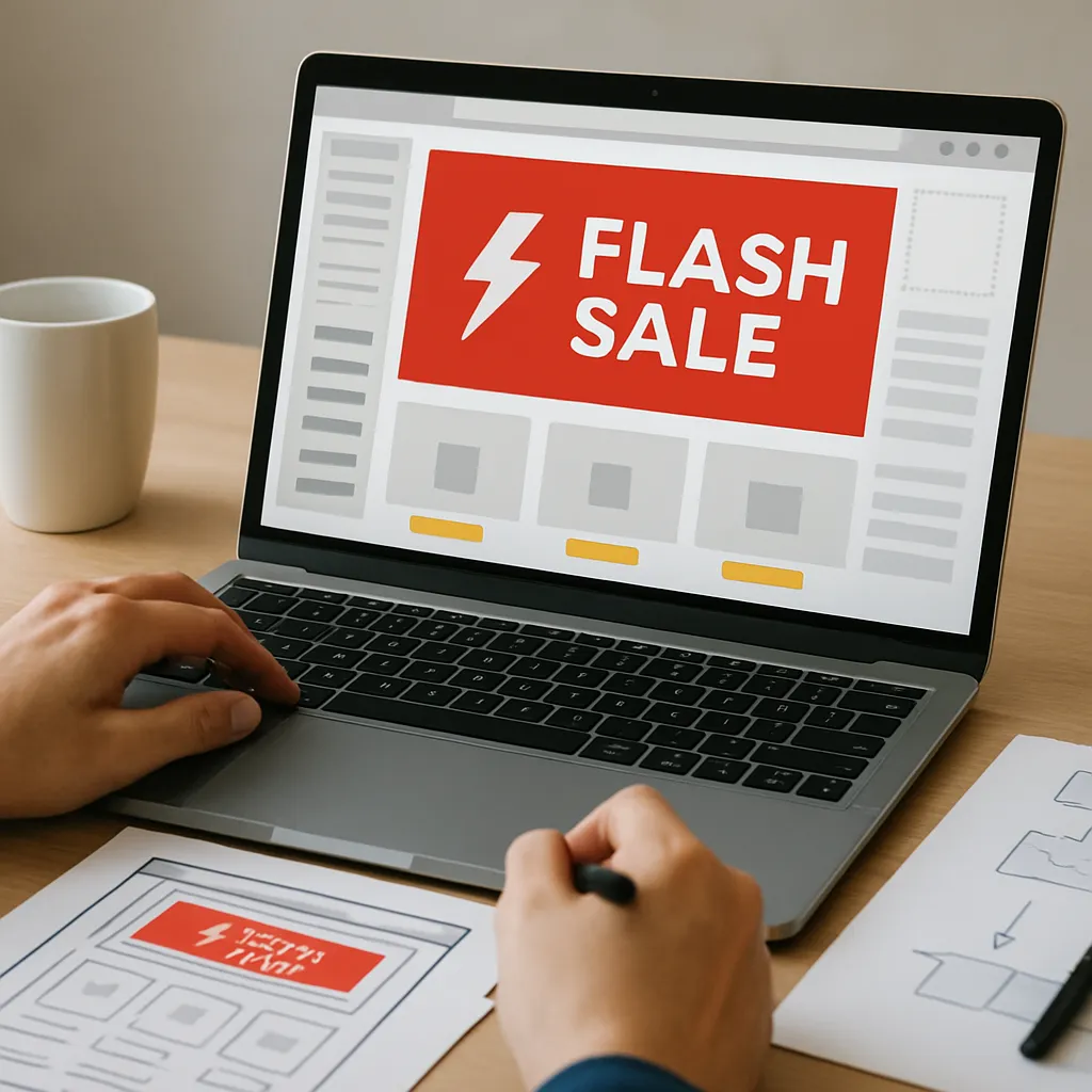Projektowanie UI dla stron typu flash sale