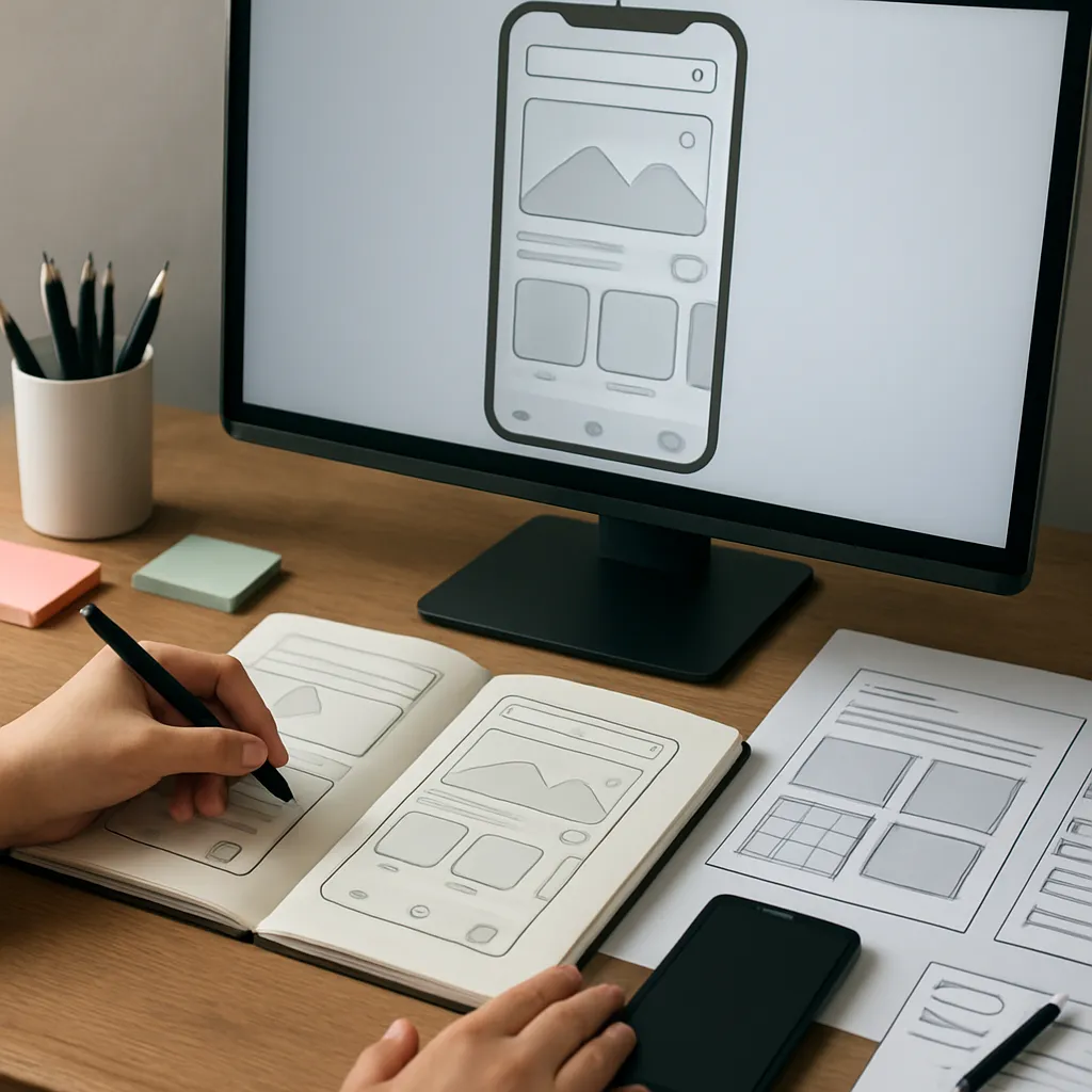 Projektowanie UI dla sekcji inspiracji zakupowych