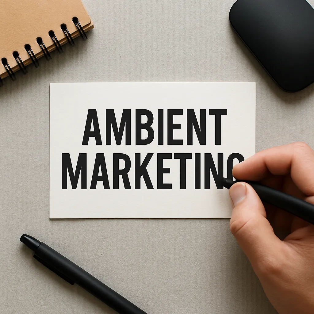 Ambient marketing
