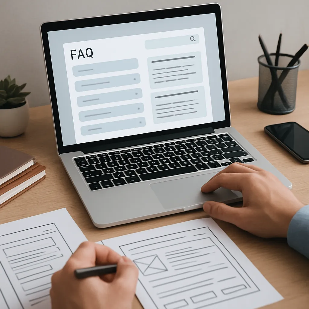 Jak projektować UX dla stron z rozbudowanym FAQ