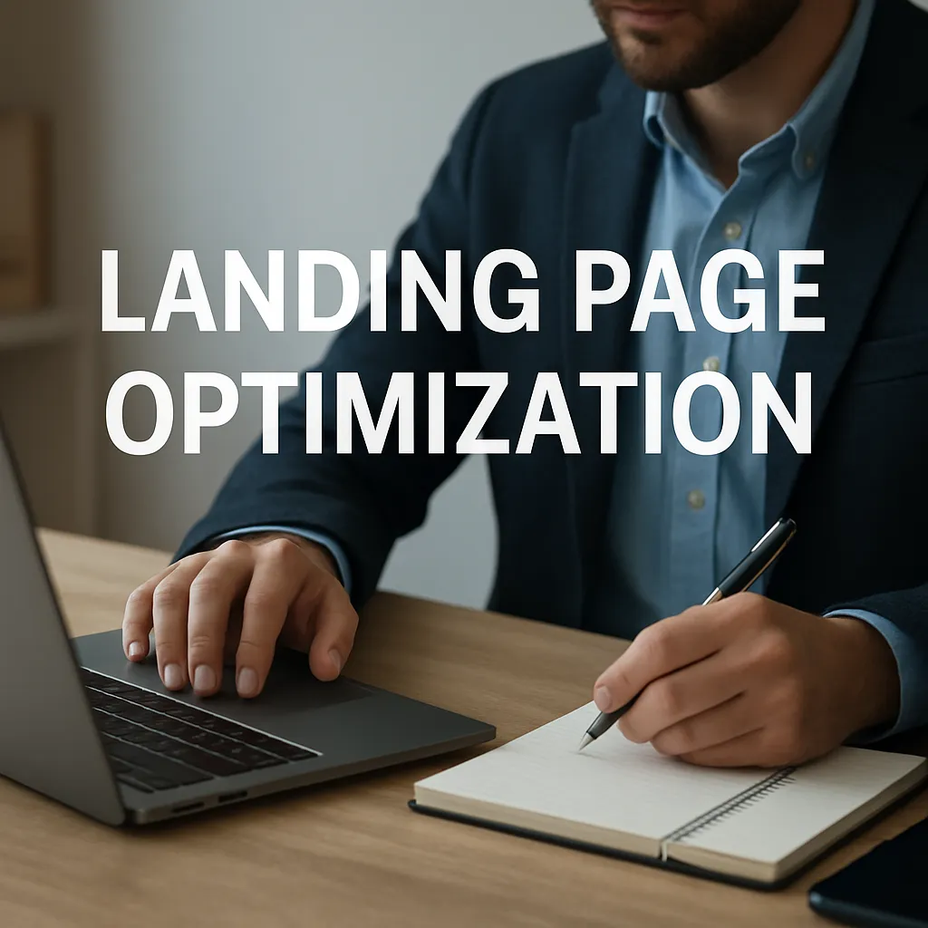 Landing page optimization (LPO)