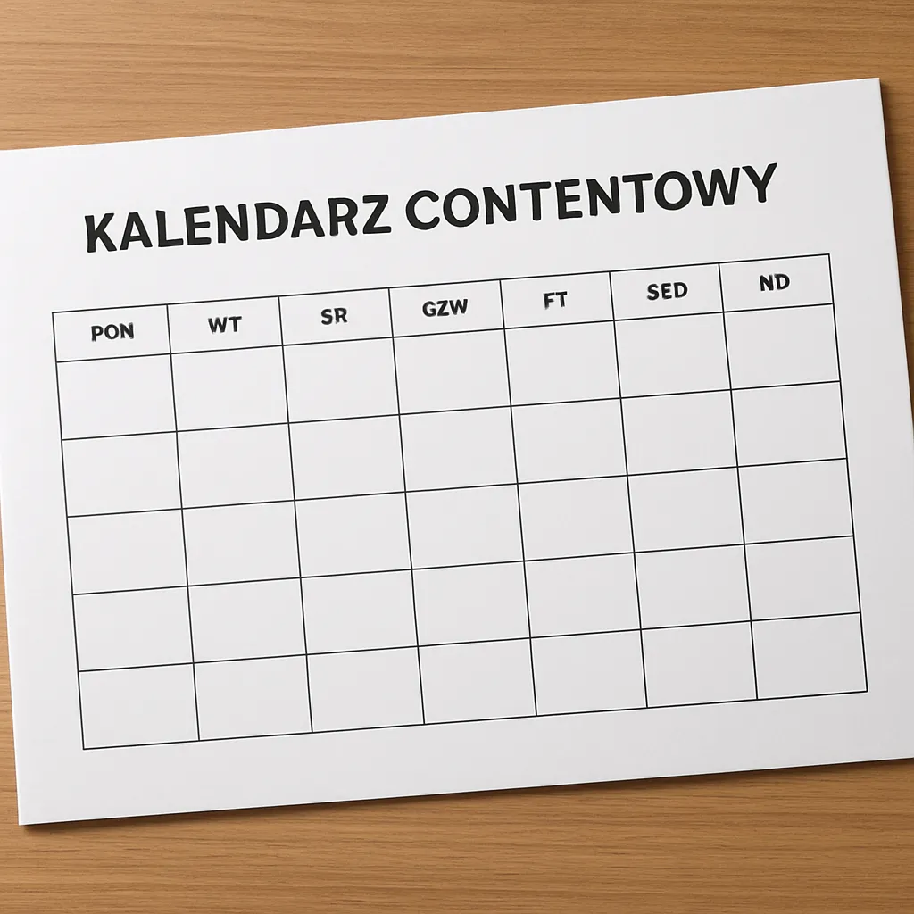 Kalendarz contentowy