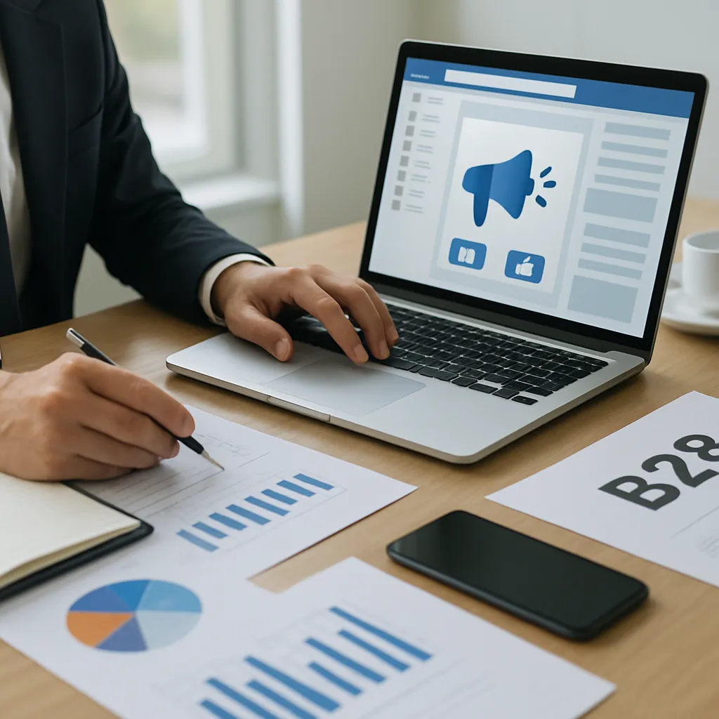 Jak prowadzić kampanie social ads w branży B2B